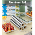 Uso de la cocina y papel de aluminio de temperamento de temperatura dura